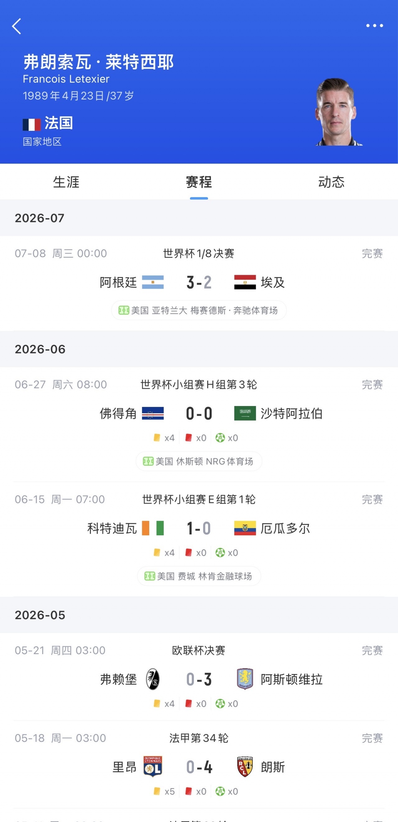 判罚点球+取消进球！阿根廷3-2埃及主裁是法国名哨莱特西耶  本场比赛...