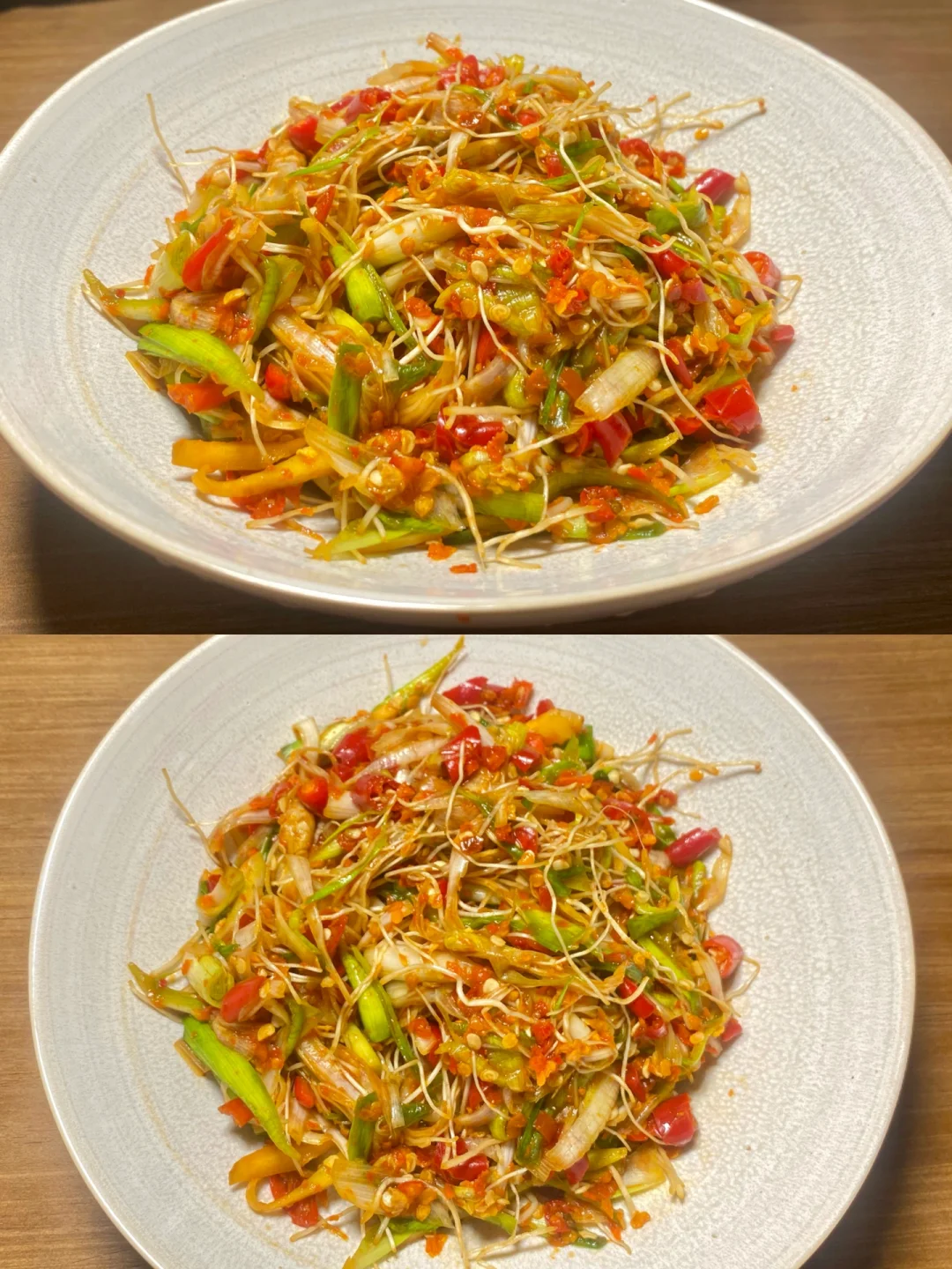 凉拌蒜苗 这个菜我能炫两碗饭