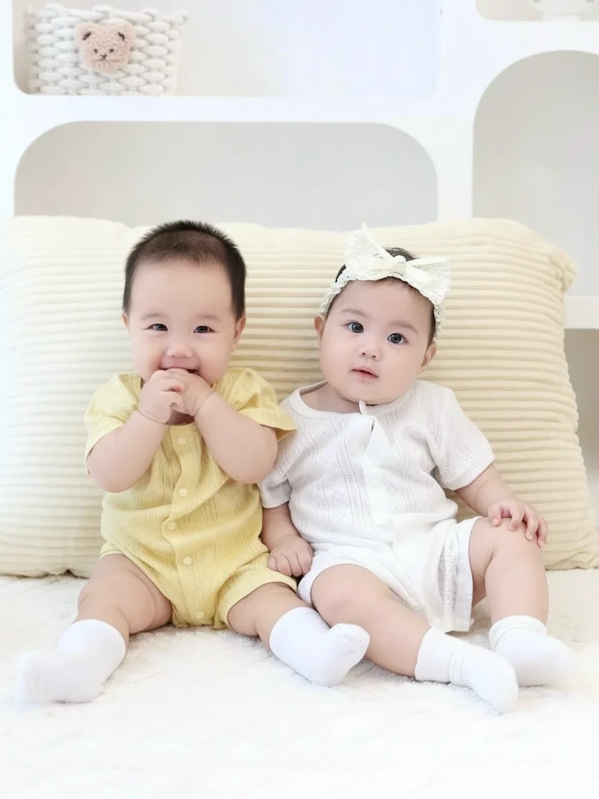 一起长大👫温暖可爱又治愈的龙凤胎日常💙