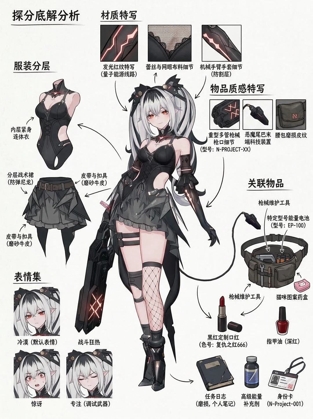 战双帕弥什｜像素级拆解OOTD（第二弹）