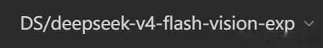 识图模型上线？DeepSeek V4 flash vision exp已经可以用了，我看了下确实可以识图，各位也可以去试试
#how i ai# ​