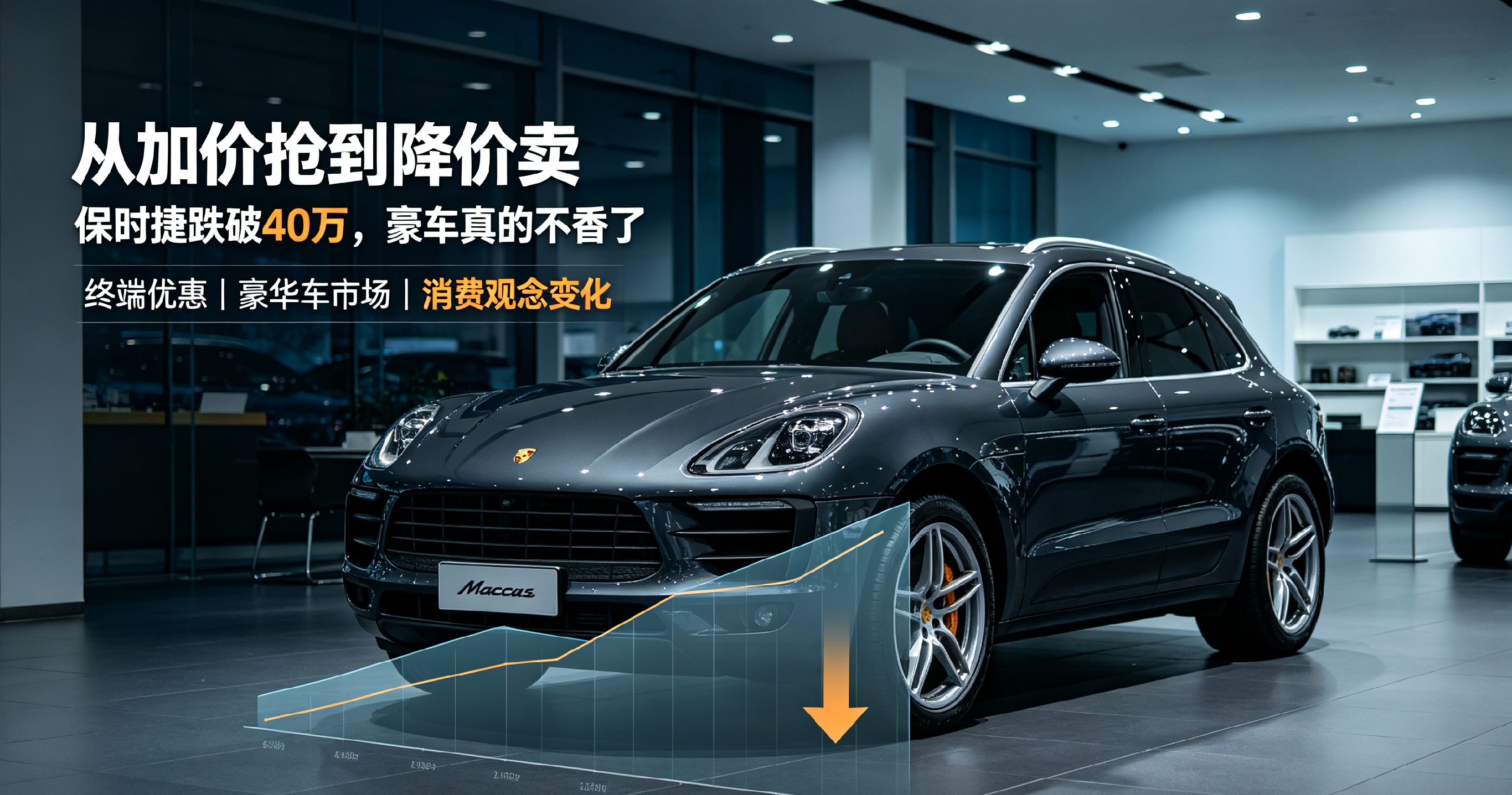 从加价抢到降价卖！保时捷跌破40万，豪车真的不香了？