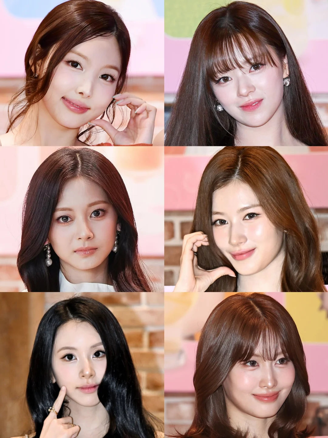 Twice今日活动怼脸生图，过分美丽！