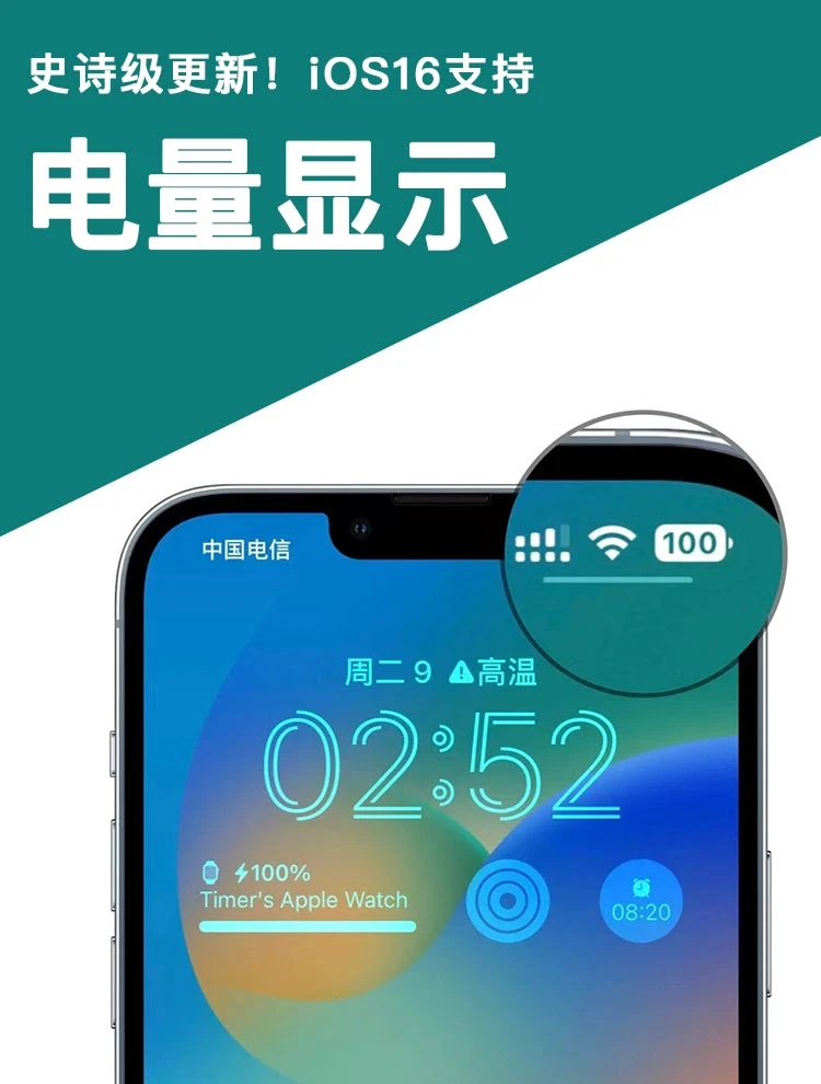 史诗级更新❗️iOS 16电池百分比回归😱