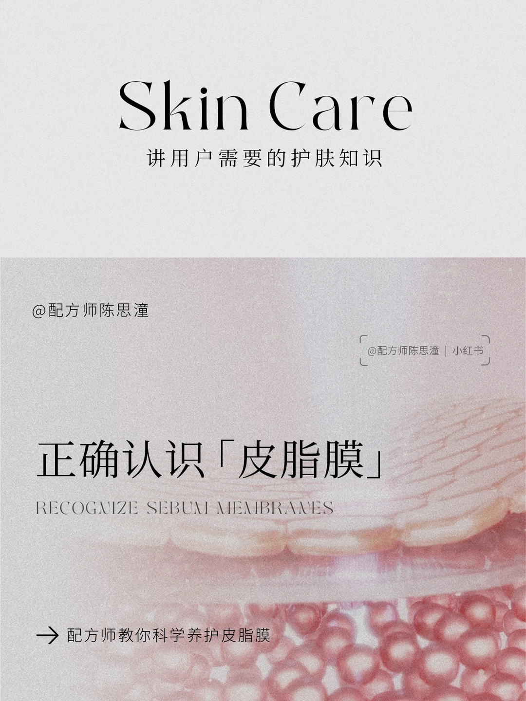 护肤知识｜科学修护皮脂膜，呵护肌肤健康