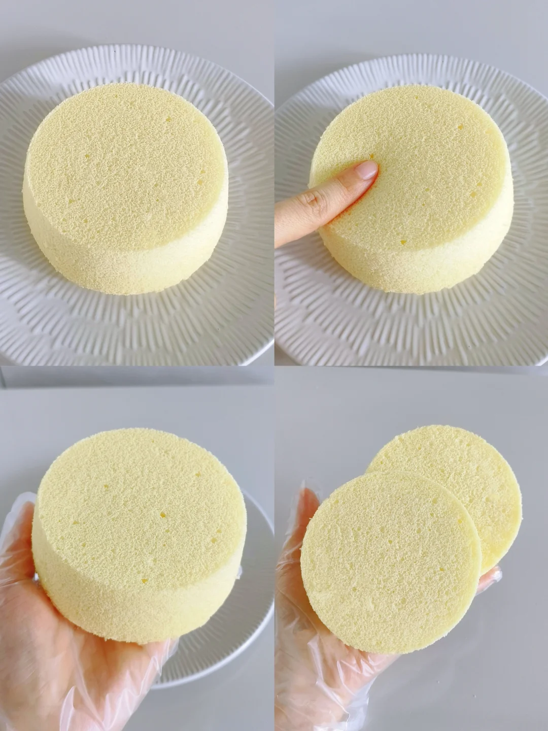 锁死这个配方🔥不开裂不凹陷的4寸戚风