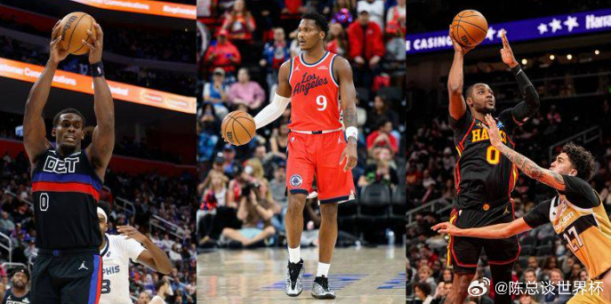 #nba#  NBA自由市场逐渐进入尾声，随着K汤Klay Thompson前进热火、Peyton Watson透过先签后换加盟骑士，James Harden也同意续留克里夫兰，DeMar DeRozan则确定转战金块，目前市场上具话题性的球星已所剩无几。其中Jalen Duren、苦命Jonathan Kuminga以及Bennedict Mathurin仍未敲定新合约，3人的处境也 ​
