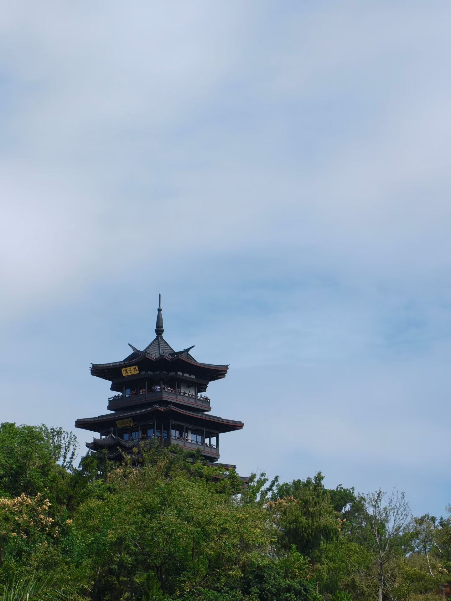 秋日生活打卡季这座塔真高，风景真美！