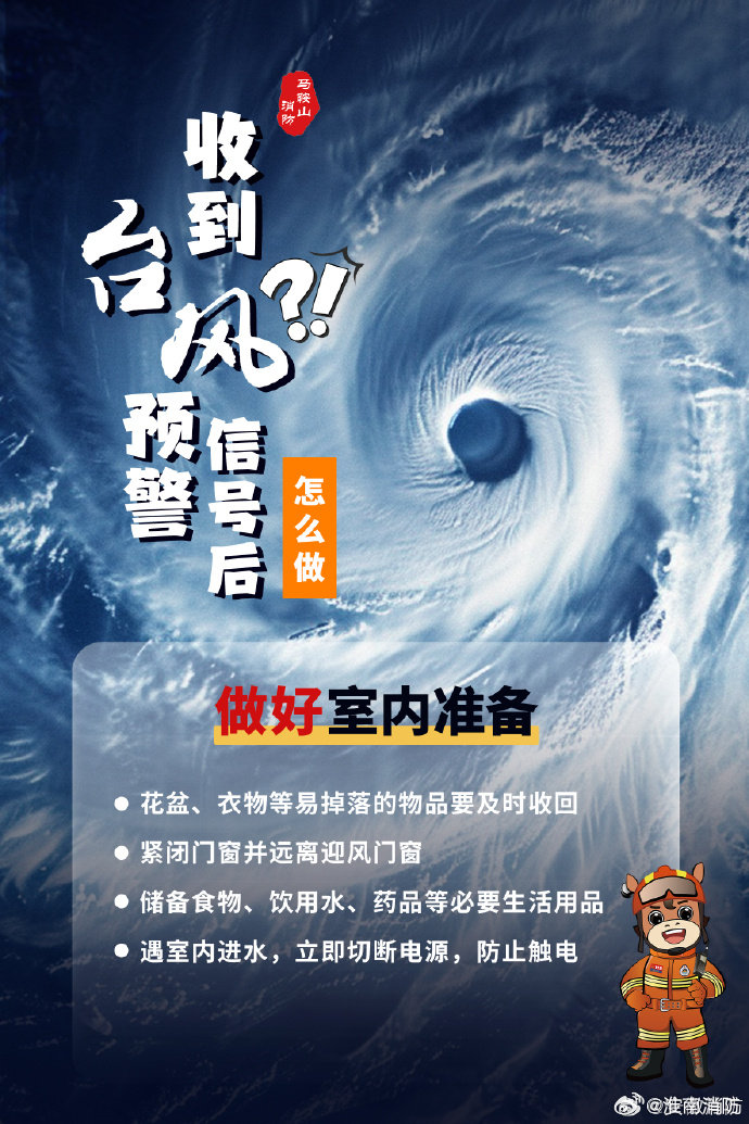 #浙江可能迎来第三个远洋强台风#【#收到台风预警信息后怎么做# 】台风及其伴随的强风暴雨，常引发高空坠物、积水内涝等连锁风险，而多数人在面对预警时，常常会疏忽细节，缺乏应对经验。那么，在收到台风预警信息后，我们应该怎么做？ ​​​