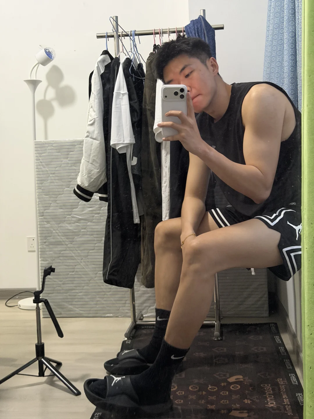 体育生的腿 实况第五张 健身ootd