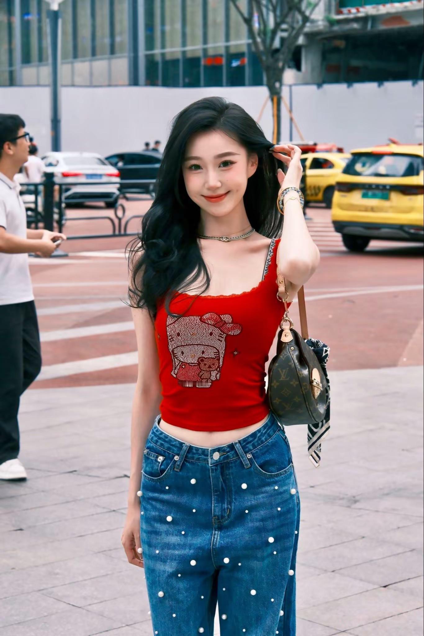 <p>甜美女孩 街拍穿搭 最美街拍 街拍小姐姐穿搭 <!--{img...