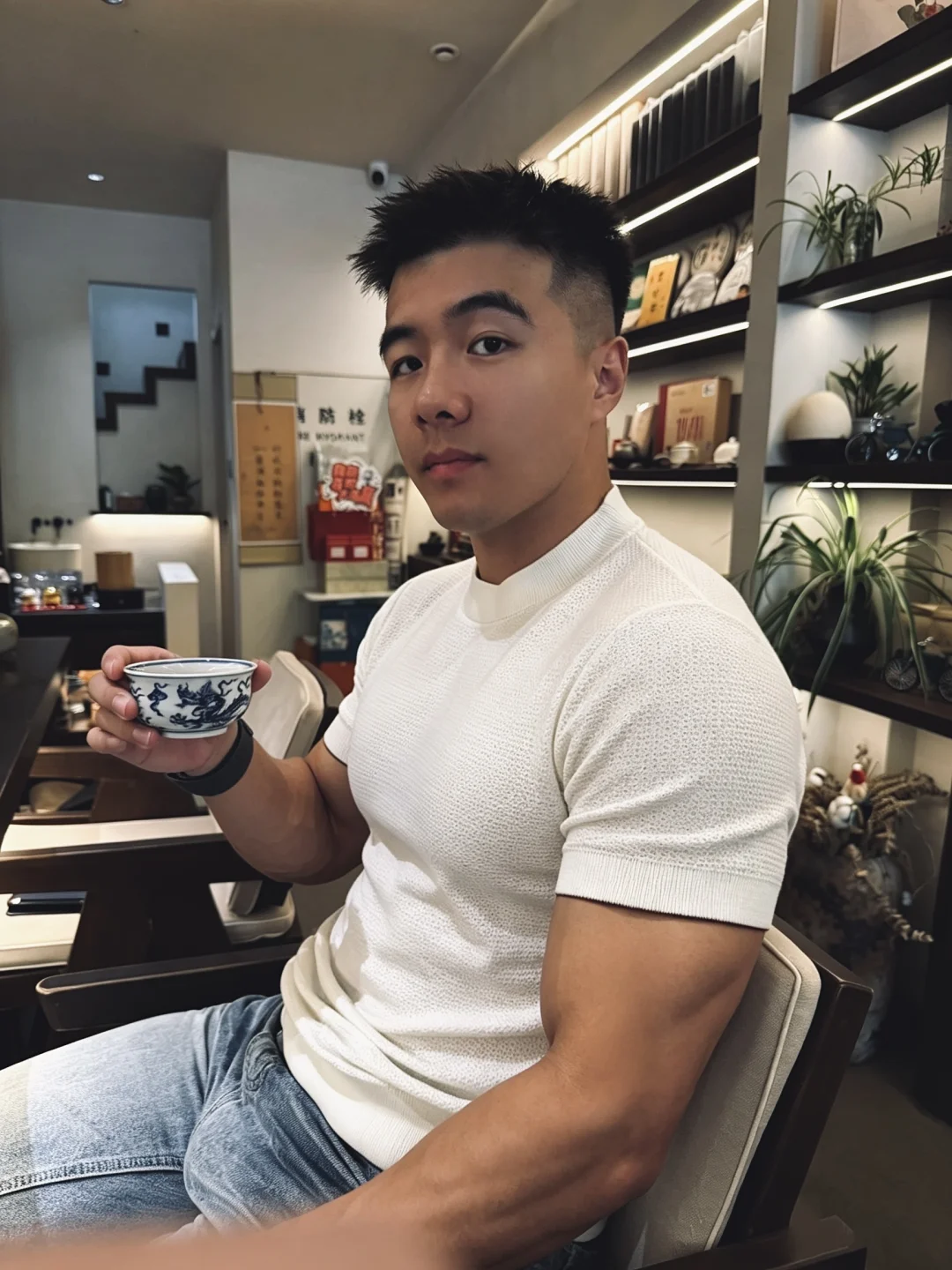 想不想喝我的茶