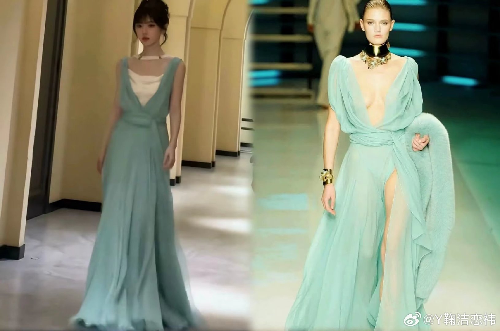 #鞠婧祎[超话]##鞠婧祎超话##鞠婧祎超话jjy##鞠婧祎万花世界# 
Alexandre Vauthier亚历山大·福提2012春夏古董高定✨
鞠婧祎《万花世界》苏绿夏这个造型美爆了，爱死！真的太厉害了，拍戏都能上身高定，质感直接拉满！ ​