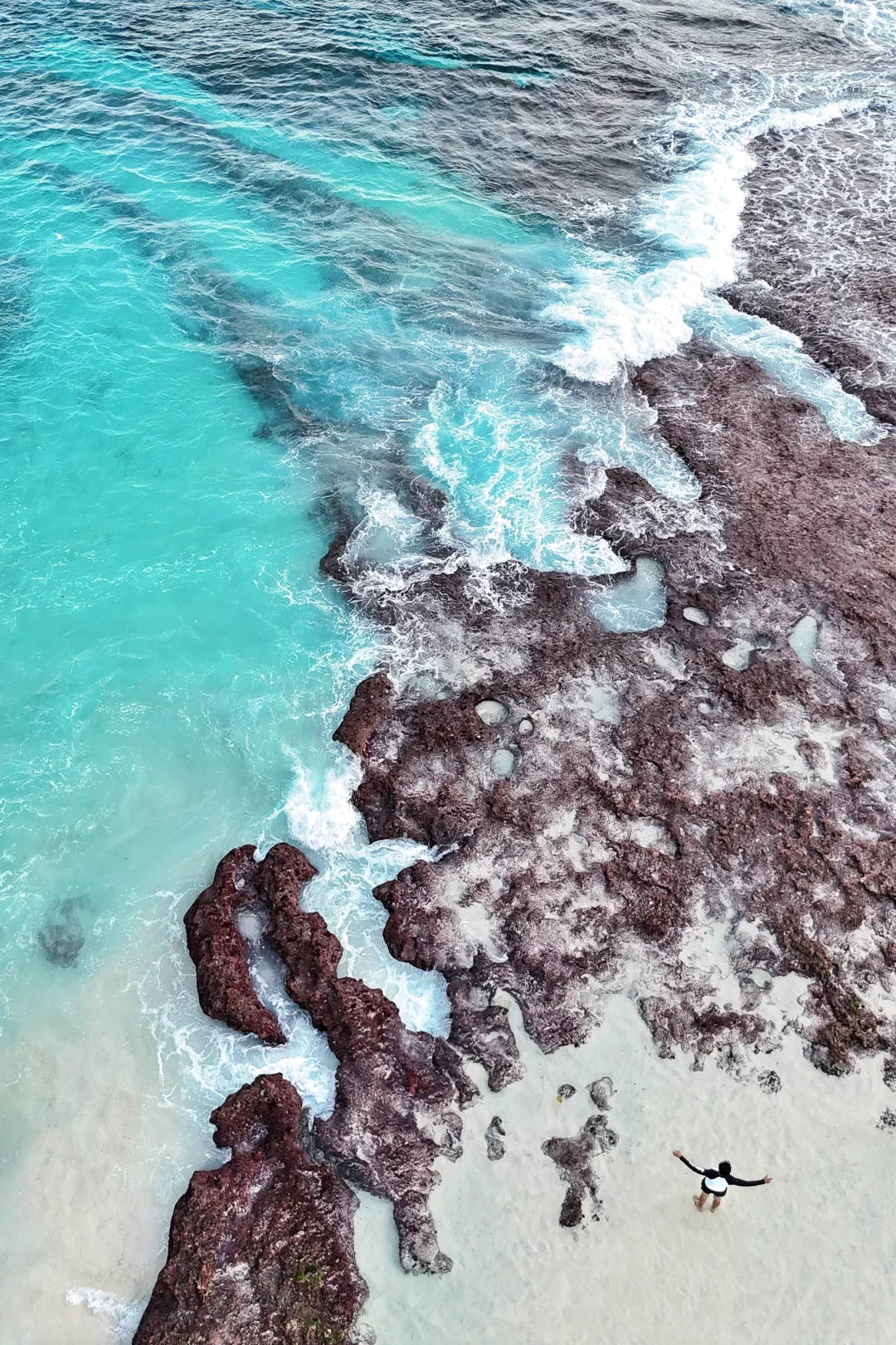巴厘岛无人知晓的沙滩秘境🌊退潮赶海一绝
