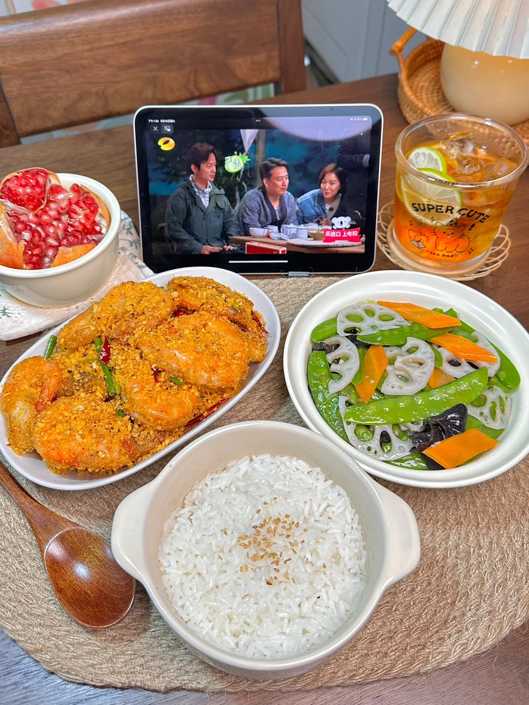 🥢一人食·🍤避风塘炒虾是什么人间美味呀！！