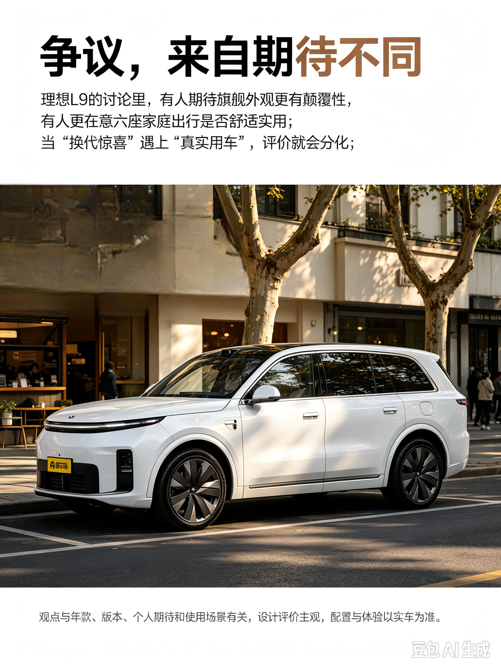 理想L9评价分化，选车看需求