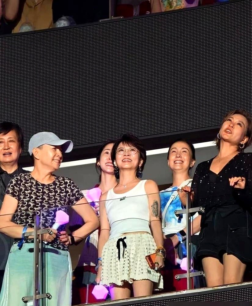 那英在台上挨个感谢好友，毛阿敏就坐在台下。

宋丹丹、王菲、黄渤的名字被大声念出。镜头切过去，全场欢呼。

同样是来看演唱会，毛阿敏全程安静坐着。没镜头，没互动，连一句客套的致谢也没轮上。

那英和王菲有实打实的互助交情，这是摆在台面上的。至于毛阿敏，两人的过往确实没多少交集。

演艺圈的聚光灯很现