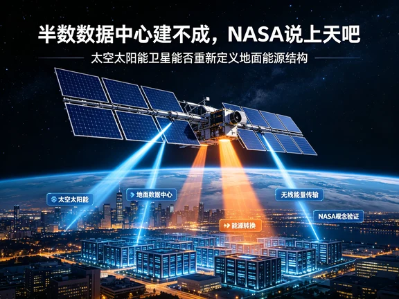 半数数据中心建不成，NASA说上天吧