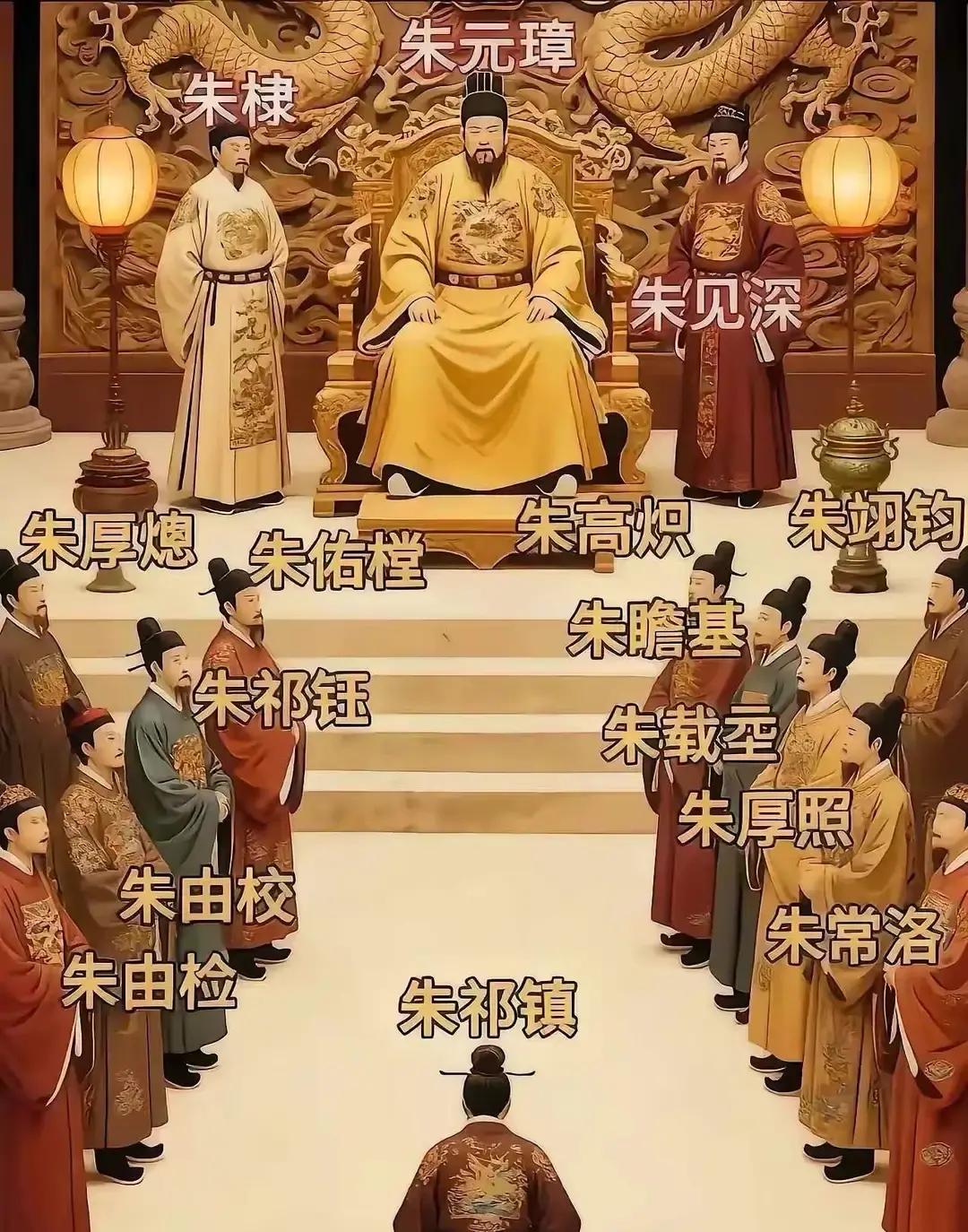 明朝16个皇帝，他们有多少个儿子？
朱由检坐在乾清宫的御案前，手里捏着一份刚刚送到的宗人府密报。烛火跳动，映着他紧锁的眉头。纸上是他三位皇子——慈烺、慈炯、慈炤的最新追查线索，全部断在了江南某地，再无下文。他想起自己那七个儿子，四个早早就夭折了，如今这三个，是存是亡，竟也成了谜。
他推开密报，目光扫