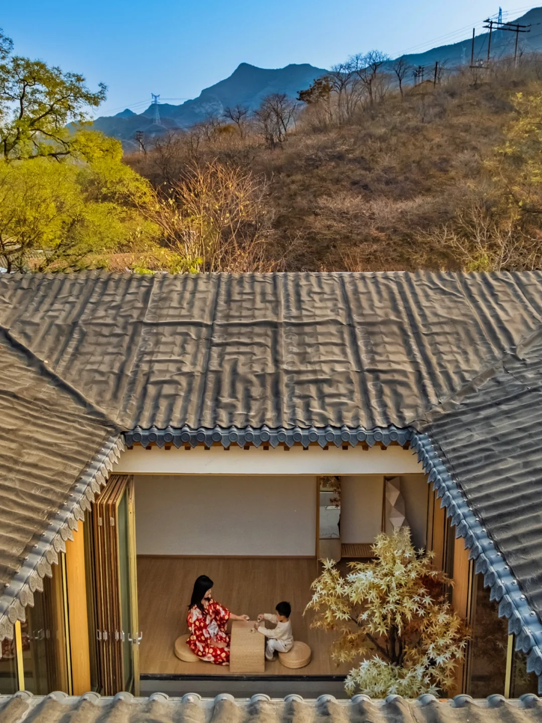 躲进深山老林里修仙🌳京西日式网红民宿🏠