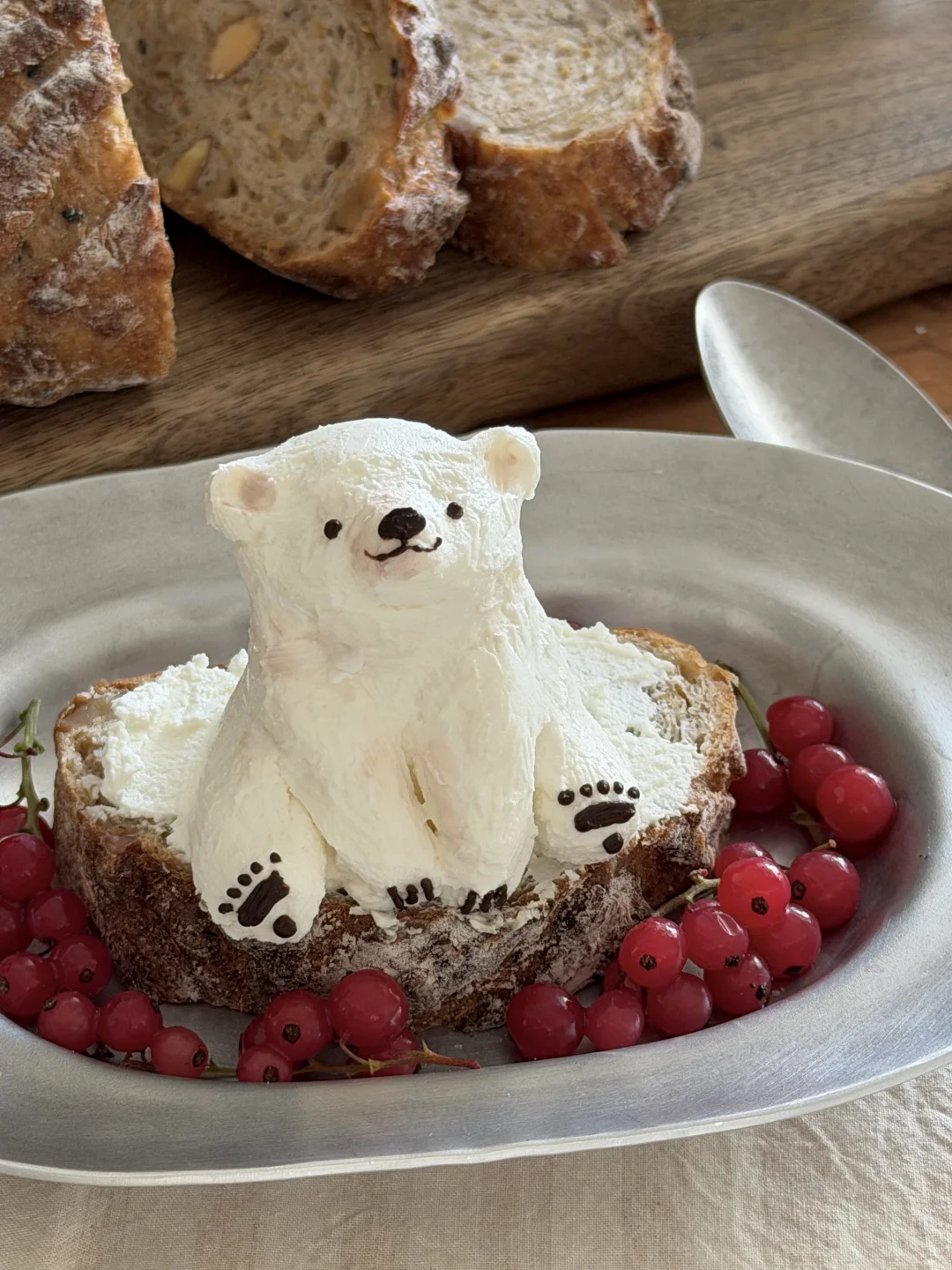 北极熊宝宝希腊酸奶碗🍞～