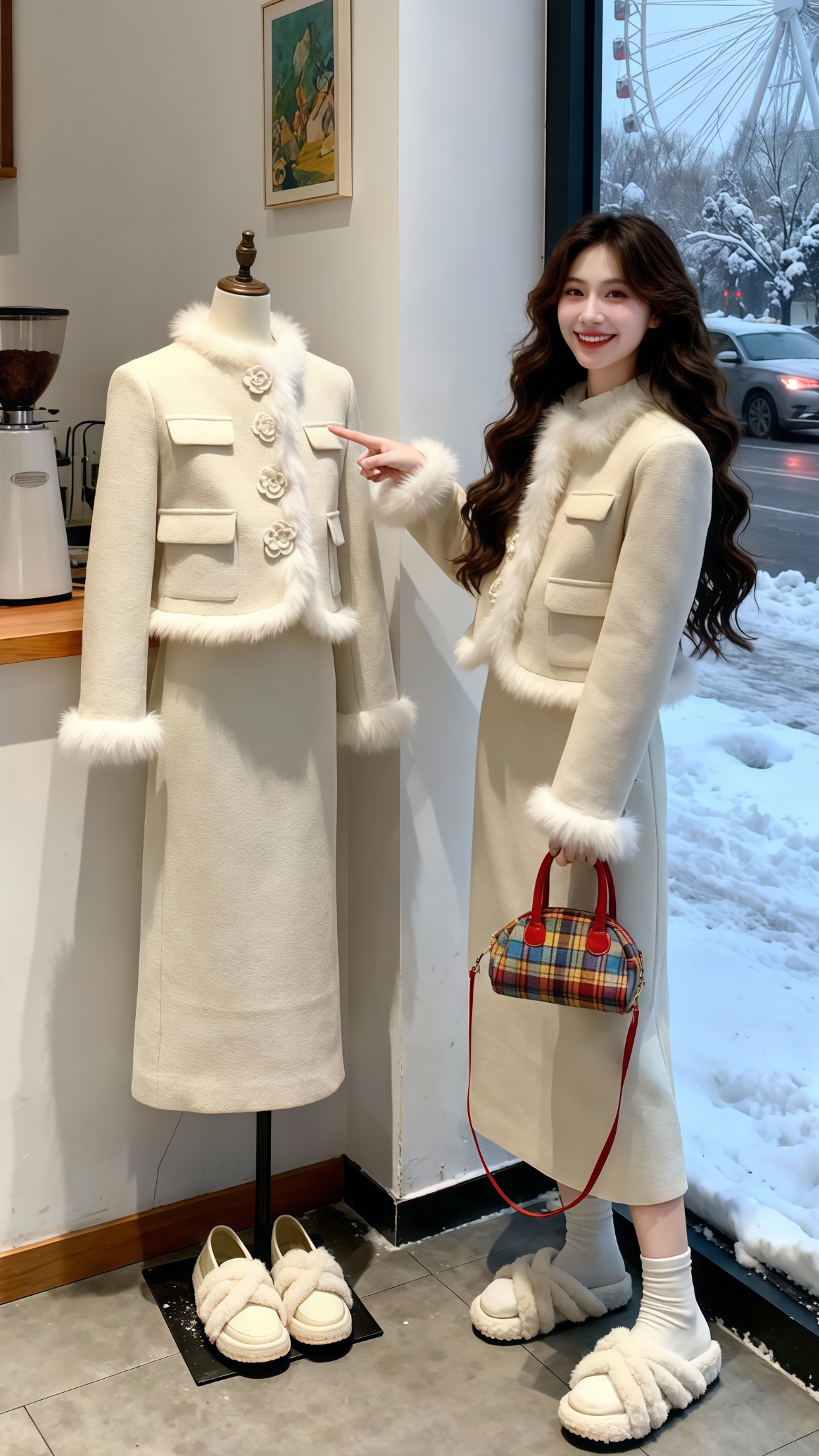 <p>女神穿搭 精致穿搭 名媛气质 女神范 名媛风 <!--{img...