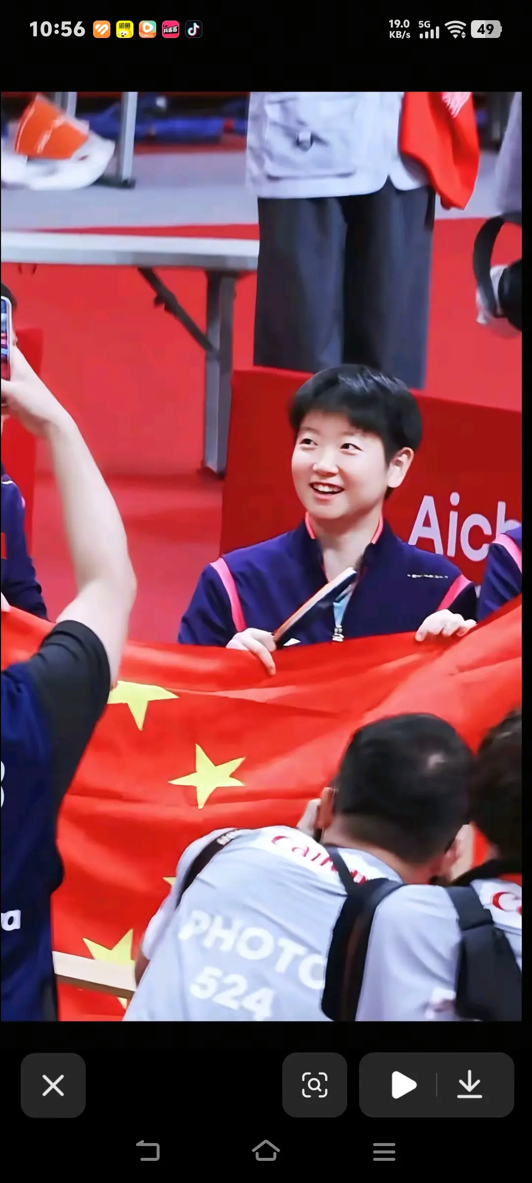 中秋快乐的节日里恭喜女乒获得2026名古屋亚运女团冠军🏆🥇也恭喜护国长公主3：1早田希娜取得20连胜中国🇨🇳姑娘你们最捧👍👍👍👍👍👍