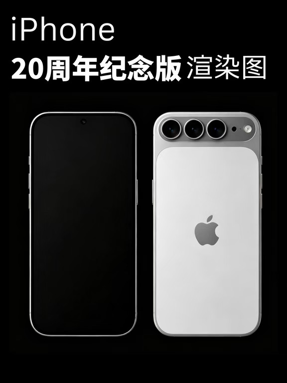 iPhone 20周年纪念版极有可能的外观‼️