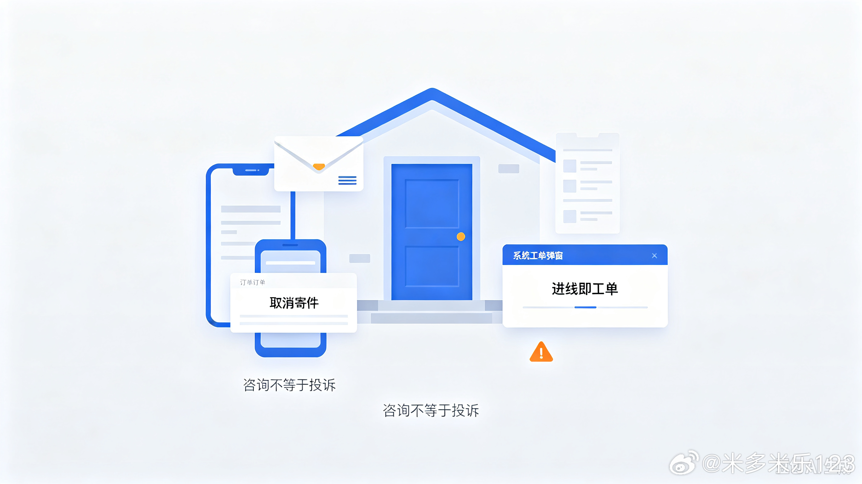 只是想取消寄件订单，打客服说明情况，根本没打算投诉，结果系统自动生成处罚工单还撤不掉。#孕妇取消订单被快递员找上门#平台这套规则真的很离谱，内部考核的问题，最后变成用户和快递员直面冲突。

快递员有压力能体会，但上门到别人家中对峙，风险太大了。
希望能优化工单机制，别把普通咨询和投诉 ​