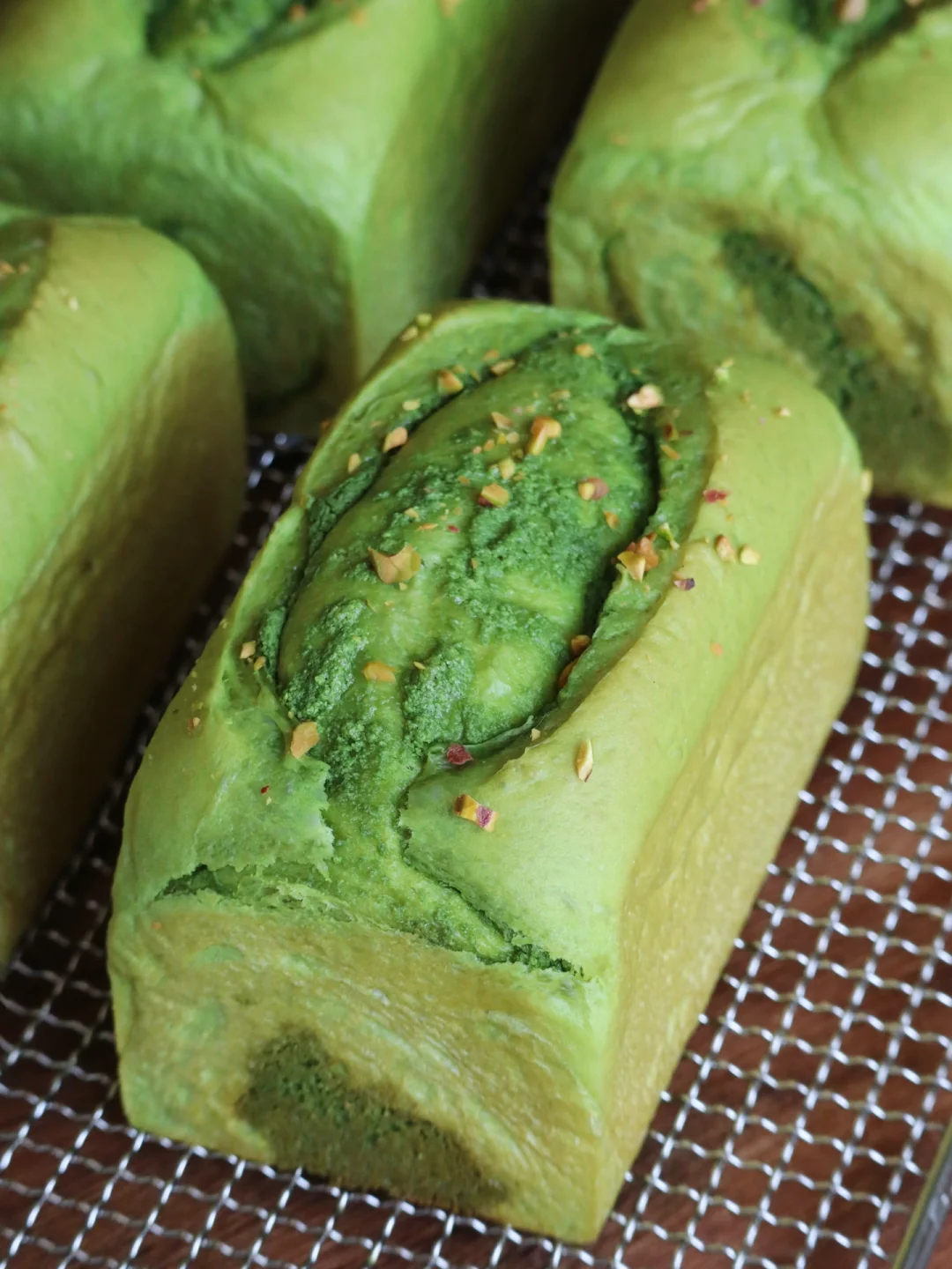 🌰双重开心果奶酥吐司｜好吃到翘脚脚｜附配方