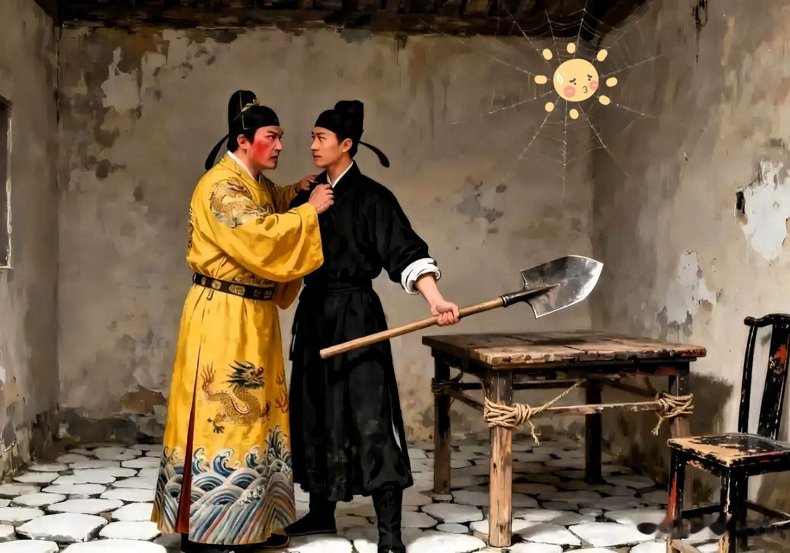 【明朝开国皇帝朱元璋与御史韩宜可的故事】   朱元璋建立明朝后，在朝中设立了专门负责监督百官的御史一职，名为御史。   一天晚上，朱元璋乘着马车悄悄地来到御史韩宜可的家中。   朱元璋一进屋，就看到屋里黑乎乎的，坐着几个人，见到朱元璋来了，都惊慌失措，不知所措。   朱元璋打量了一下屋子，看到屋子里
