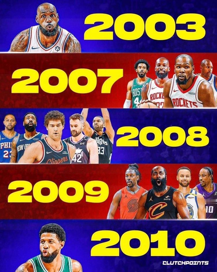 又少一人！随着埃里克-戈登即将退役，2010届往前只剩下14人还在征战NBA…… ​