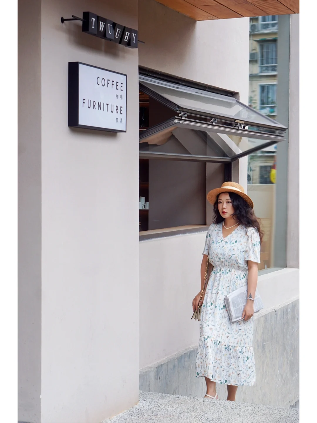 夏日雨后的文创园｜小碎花的复古与浪漫