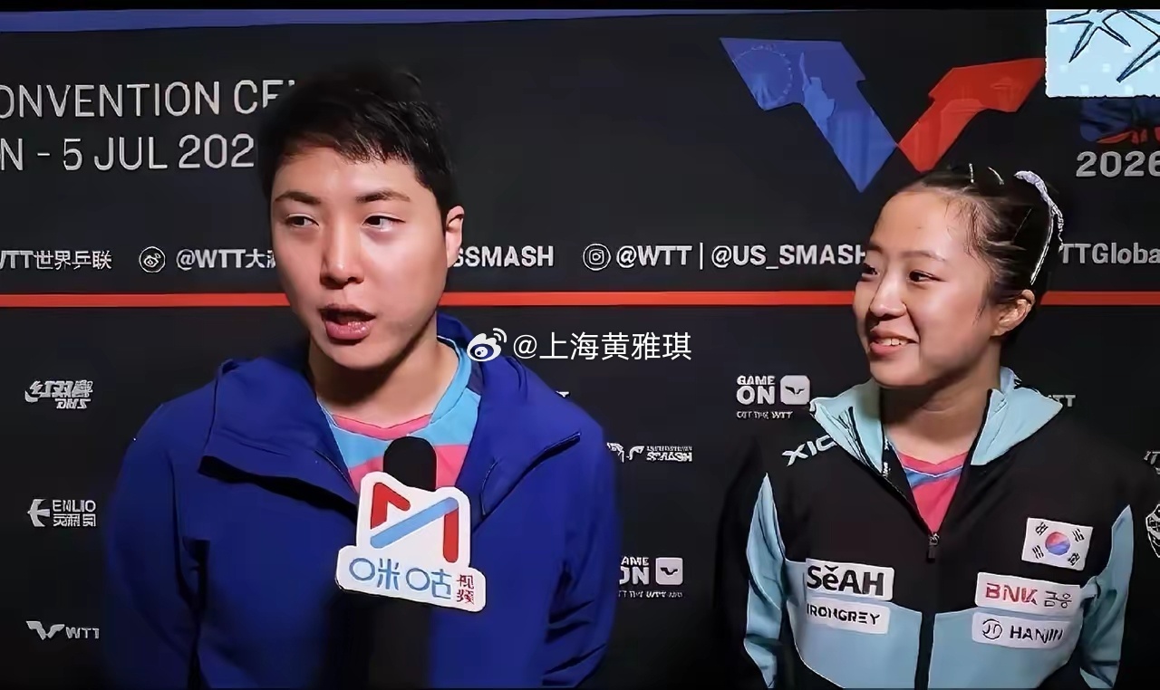 林钟勋的情商实在太高了！混双赢了莎头后，赛后采访被问到觉得自己这次获胜...