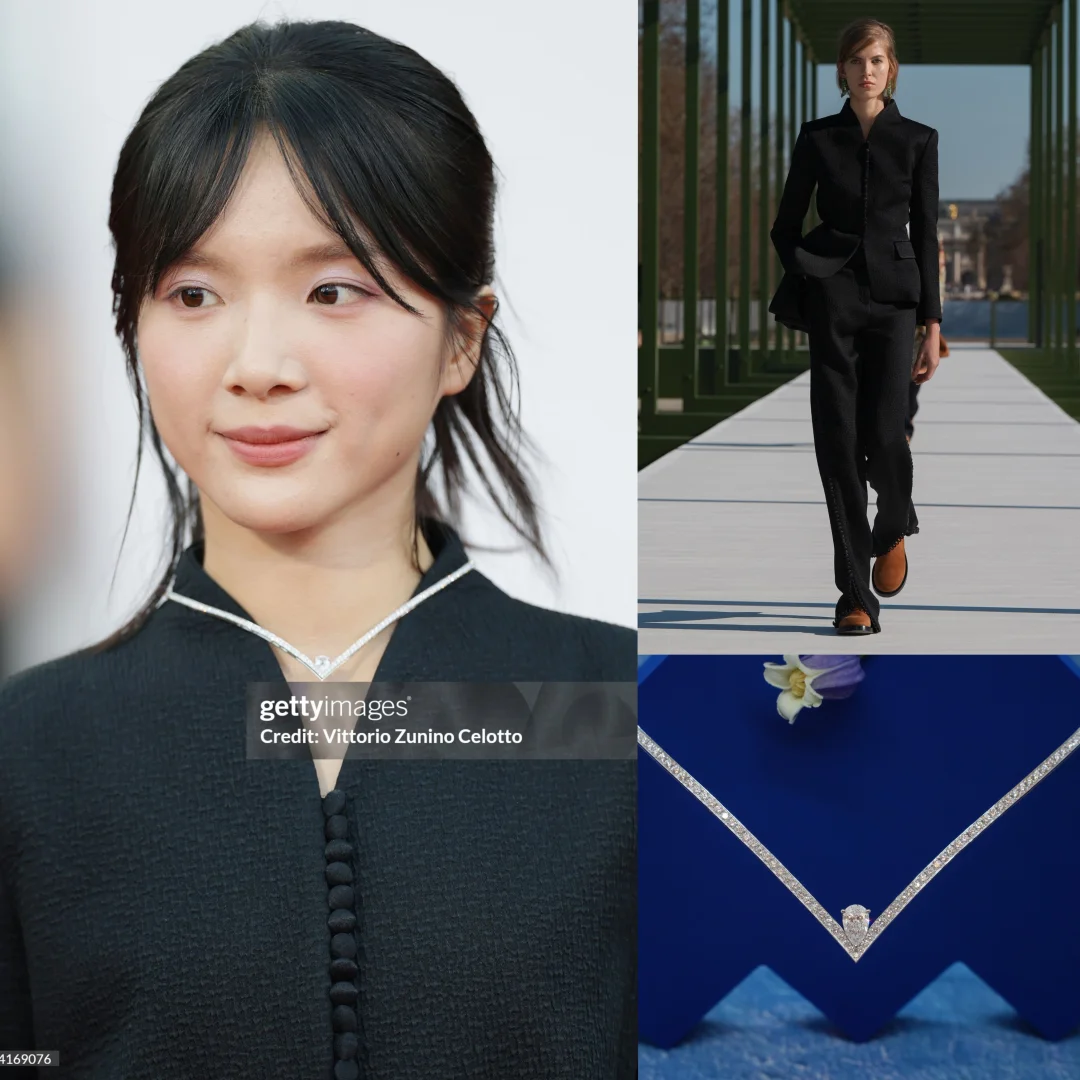 李思潼威尼斯红毯首秀迪奥 & 尚美双奢加持
