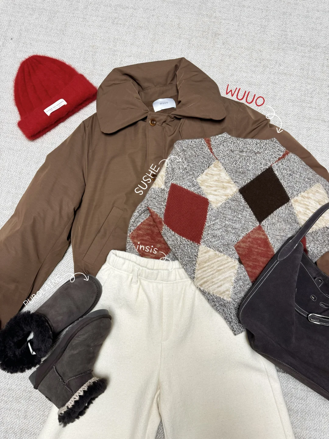 这个冬天有好多好看的穿搭8️⃣looks