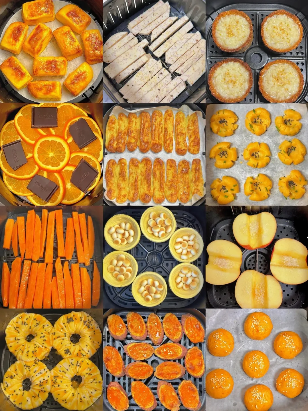 空气炸锅低卡甜品、简单易做嘎嘎好吃