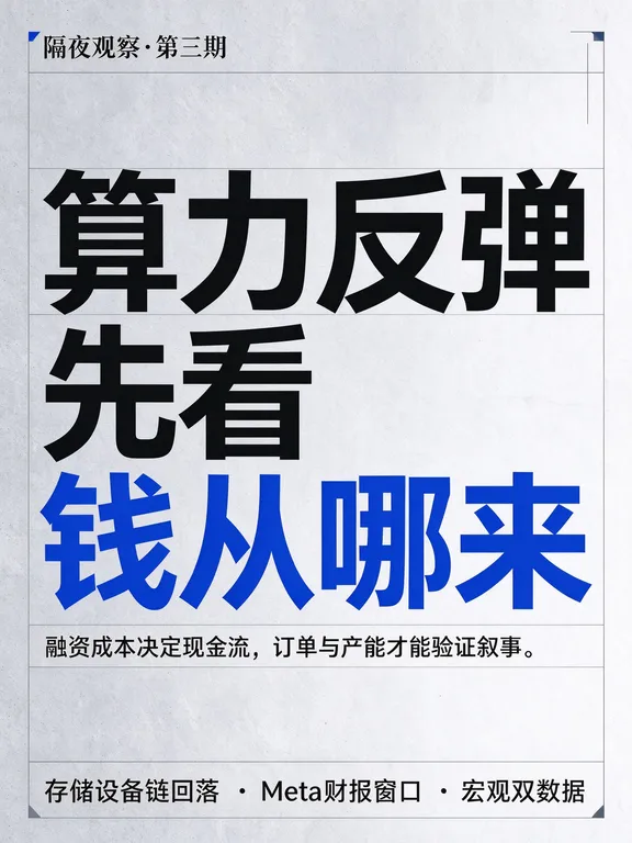 AI 反弹，钱从哪来？