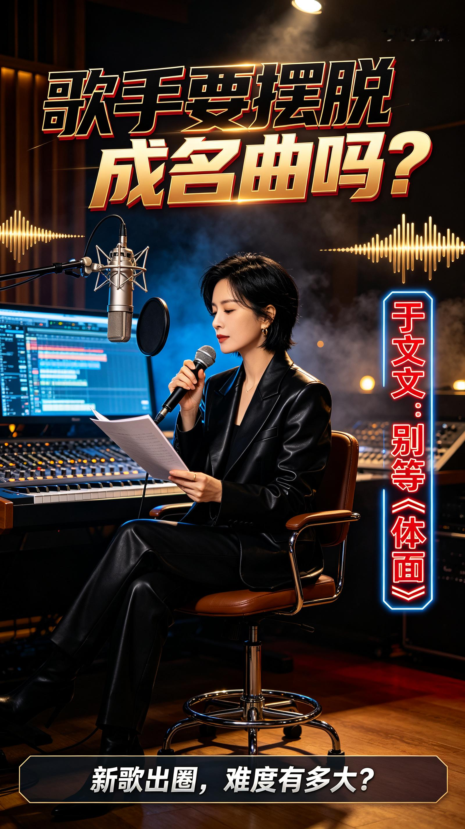 于文文直言：新专辑不会做第二个《体面》
于文文在采访里聊到自己的全新专辑，直言不会再复刻《体面》，提醒听众不要抱着听《体面》的期待。
为了这张专辑，她投入不少资金打磨，想要尝试和过去不一样的音乐风格。
很多网友很认可这份态度，觉得歌手不一直消费老歌，坚持原创很难得。
也有人觉得《体面》国民度太高，新