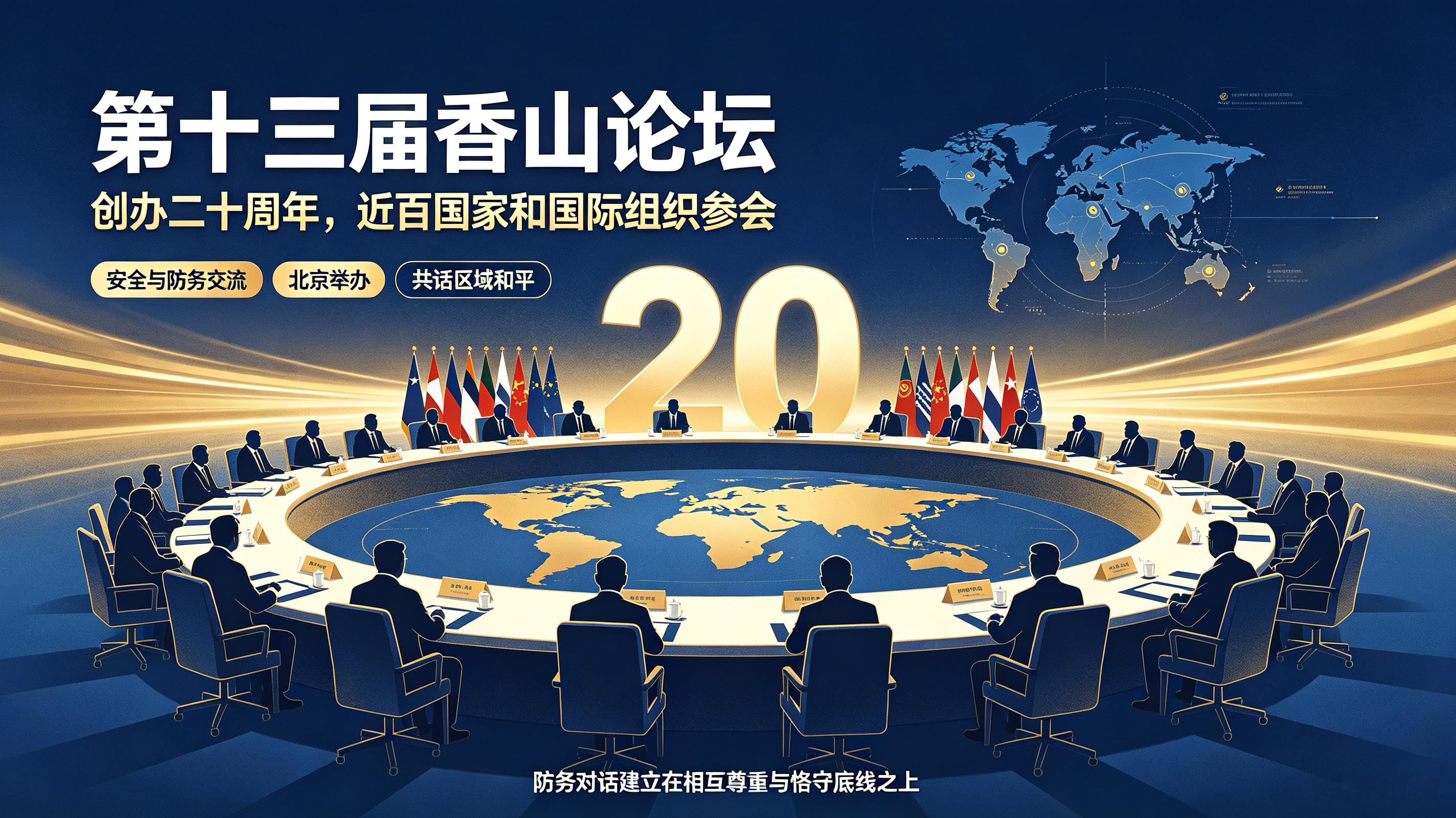信号强烈！香山论坛近百国齐聚，唯独日本官方缺席
 
备受关注的第十三届香山论坛，在北京圆满举办。作为国内顶级的安全与防务交流盛会，今年恰逢论坛创办二十周年，规格与分量不言而喻。本次论坛汇聚了全球近百个国家、地区以及多个国际组织的代表团，共话全球安全局势、探讨区域和平发展，国际参与度极高。
 
在多国
