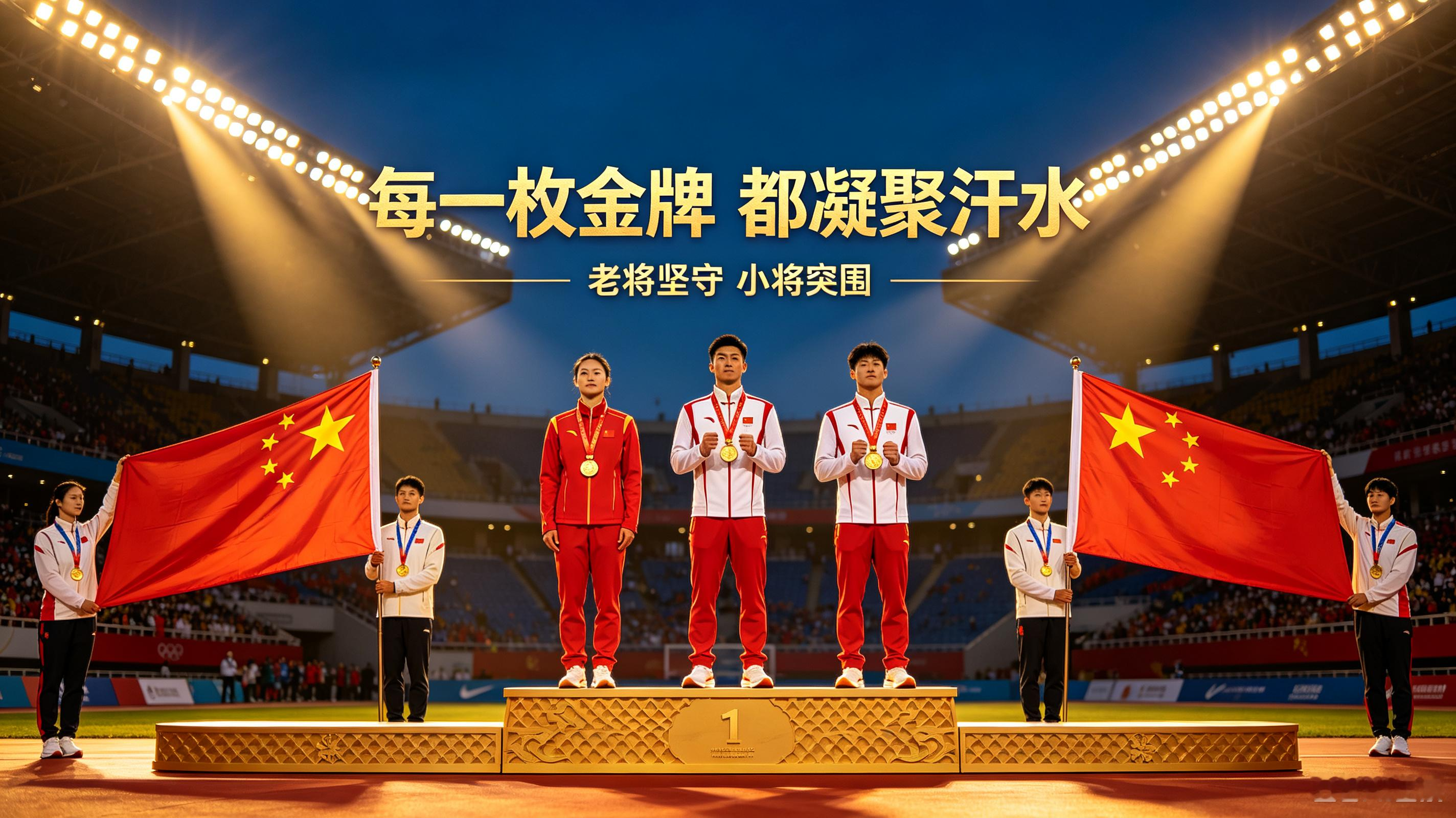 90分钟狂飙揽七金！中国亚运军团上演巅峰时刻
 
亚运赛场鏖战正酣，中国体育代表团交出惊艳答卷。赛事期间，中国队在短短90分钟内多点突破、捷报频传，接连斩获7枚金牌，掀起夺金狂潮，以强劲的综合实力闪耀亚运赛场，尽显中国健儿昂扬风采。
 
此次金牌井喷覆盖游泳、射击、现代五项等多个重磅项目，实现全面突