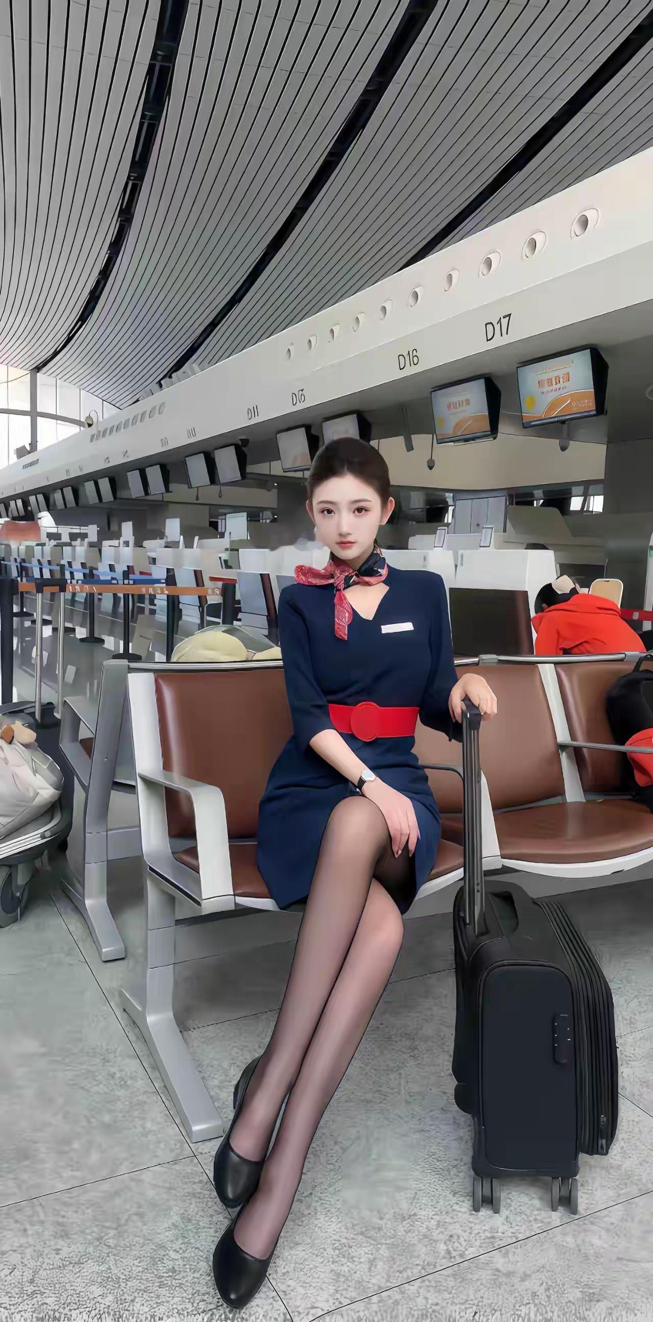 美丽的空姐，好看的制服美女，大家的最爱！！