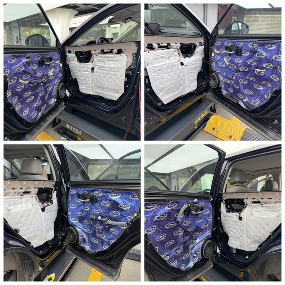 皓影治理风噪胎噪，三合一隔音全记录🚙