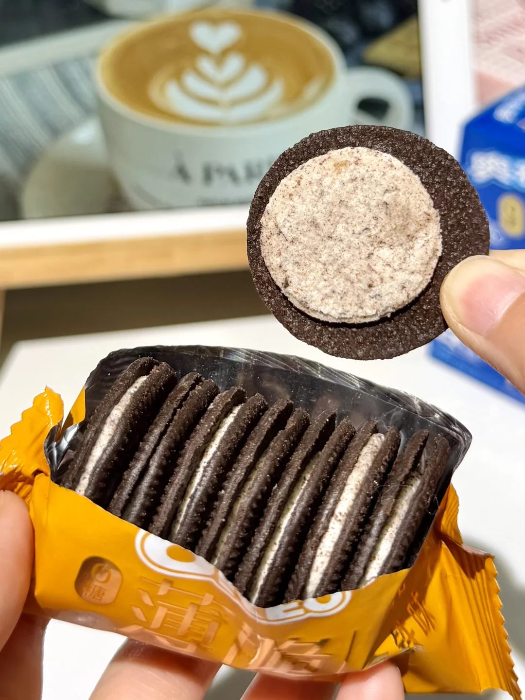 奥利奥太听劝了！薄脆新拿铁味苦味大降级！