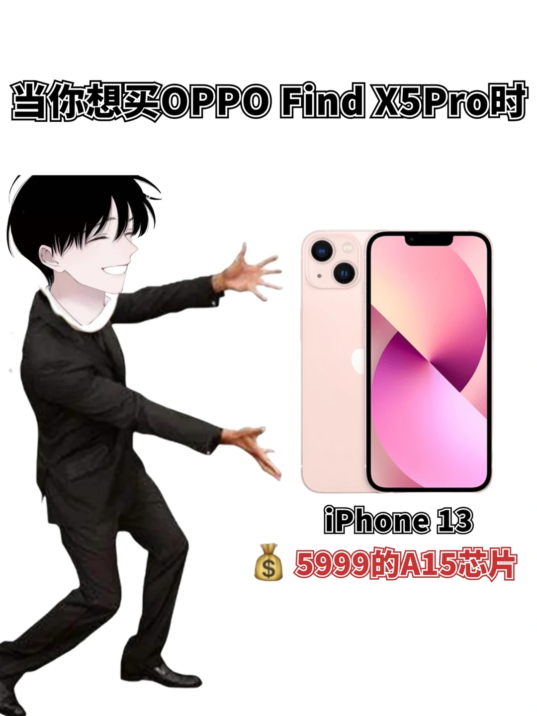 OPPO Find X5与iPhone 13买哪一款好？☃️