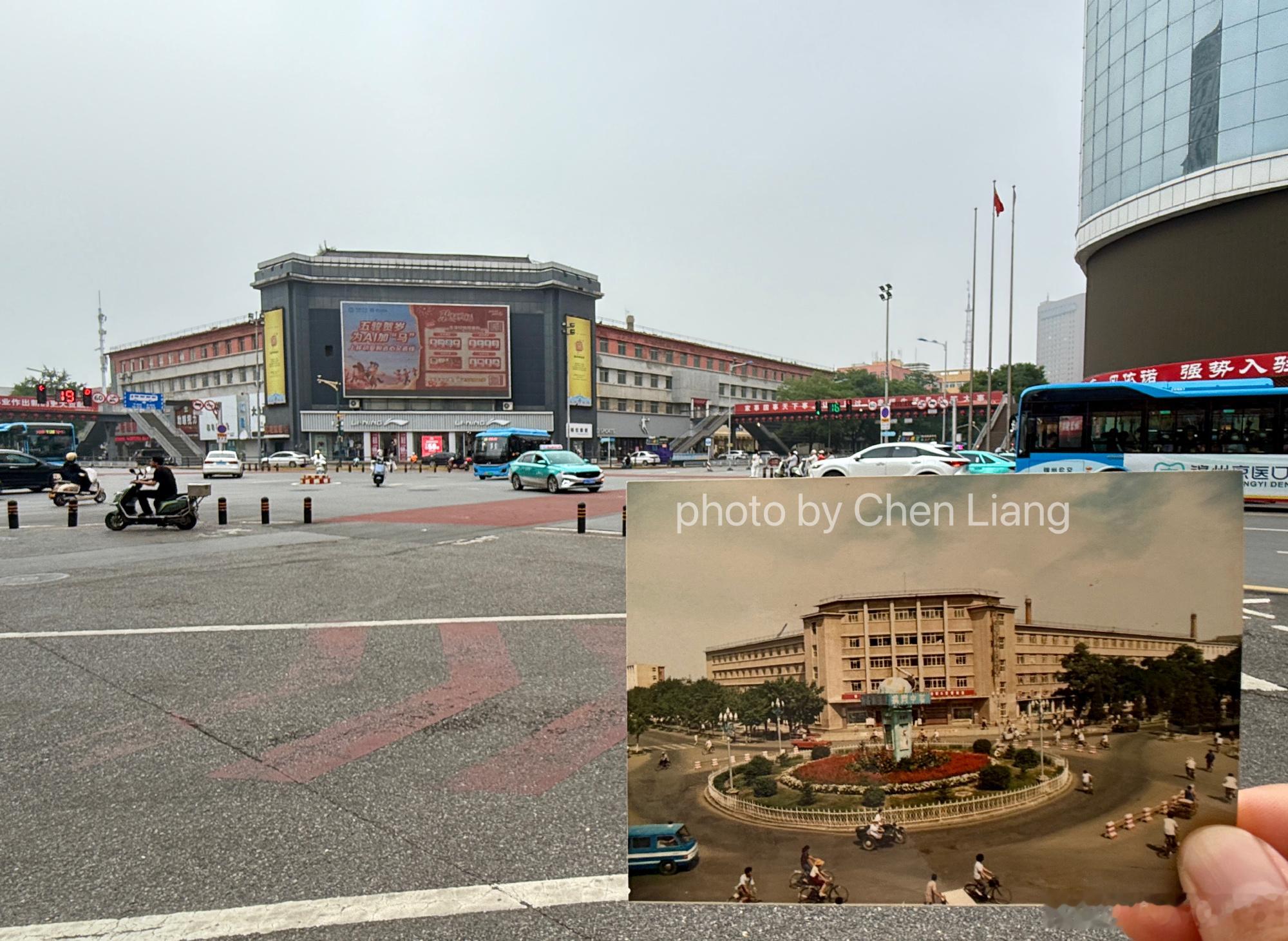 锦州｜四十年前的解放路图1 老照片拍摄地点位于中央大街与解放路交叉口...