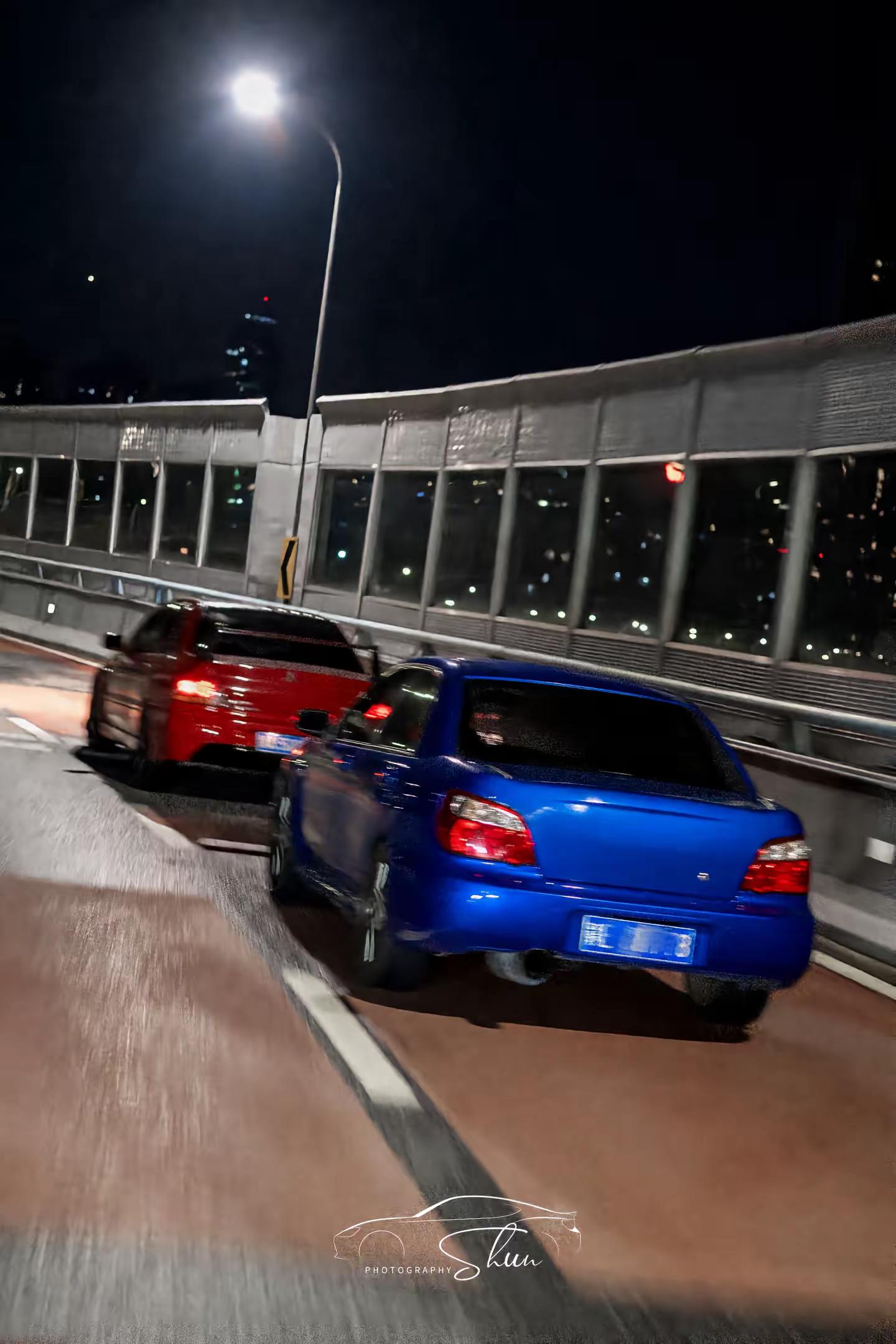 想看看你们的双子星组合是什么🤔。Evolution9代 + WRX STI 8代图文创作者扶持计划 创作者中心 创作灵感 evo9