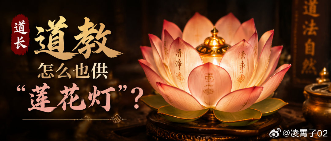 佛道都供的莲花灯，为何能照天门、破地狱？远超你的认知！   不少善信走...