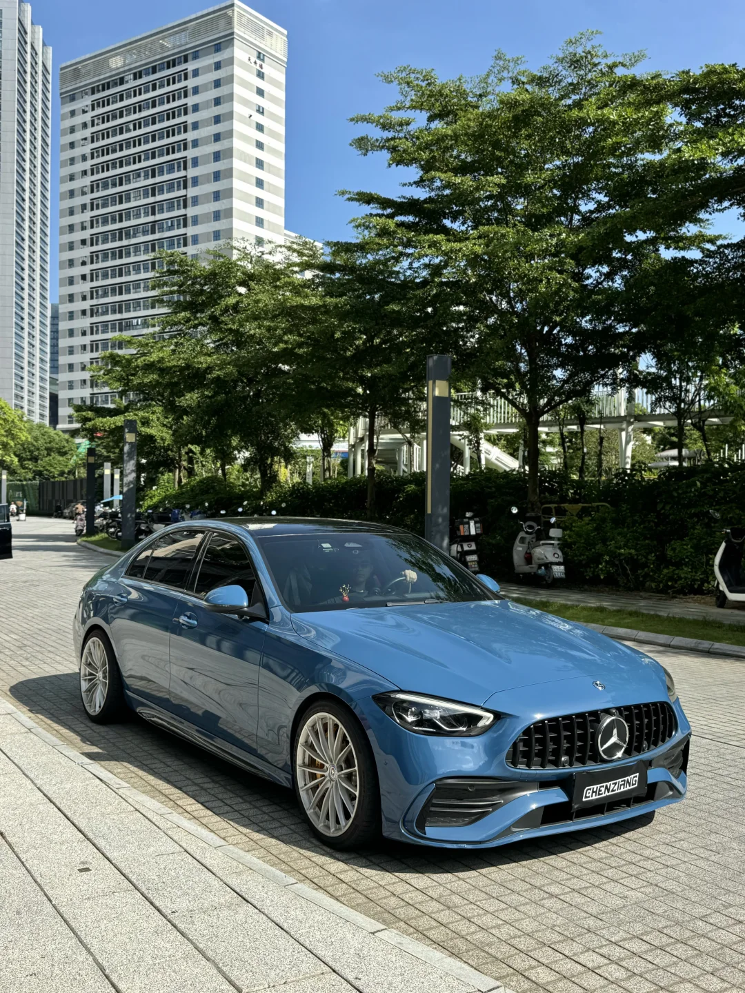 新款奔驰C260L海王星蓝