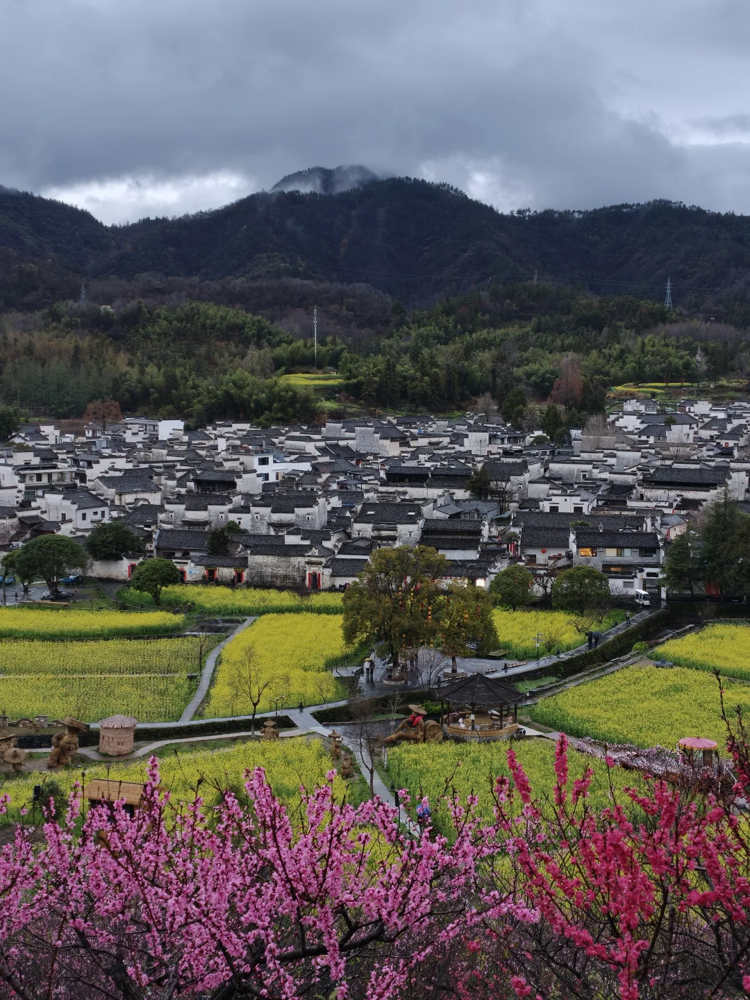 这个假期一定要来一次西递古村
